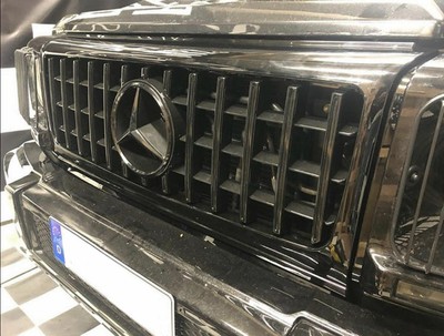 Für Mercedes G W463 90-10 G-Wagen LOOK Kühlergrill Frontgrill DE Frei Vers