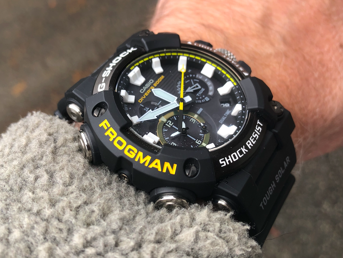CASIO G-SHOCK GWF-A1000-1AJF Black MASTER OF G FROGMAN Men's CASIO G-SHOCK GWF-A1000-1AJF Black MASTER OF G FROGMAN Men's