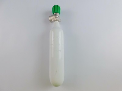 GIMA Sauerstoff Therapie Stahl Zylinder Integrierter Druckminderer Medizin LEER