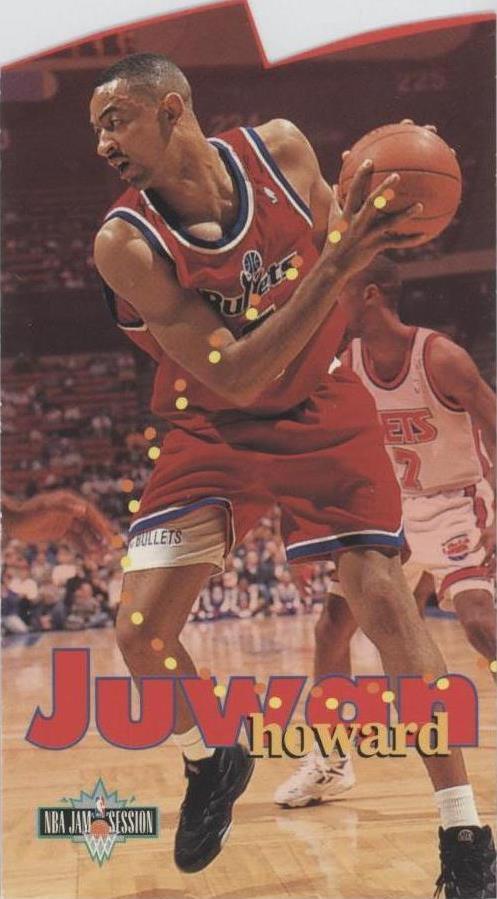 1995-96 Fleer NBA Jam Session - Juwan Howard #D116