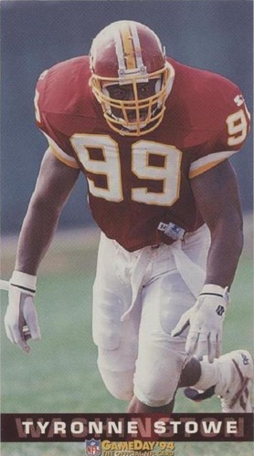 1994 Fleer GameDay Tyronne Stowe #415