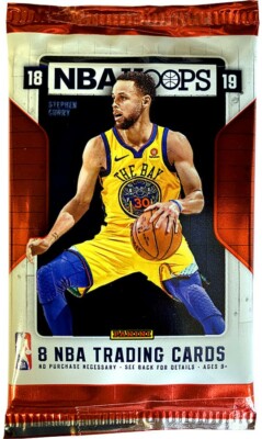NBA Panini 2018-19 Hoops Basketball Trading Card RETAIL Pack