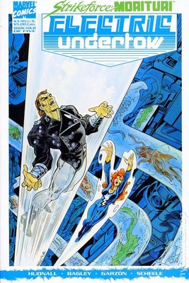 Strikeforce Morituri Electric Undertow #4 FN 1990 Stock Image
