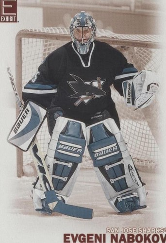 2003-04 Pacific Exhibit - Evgeni Nabokov #191