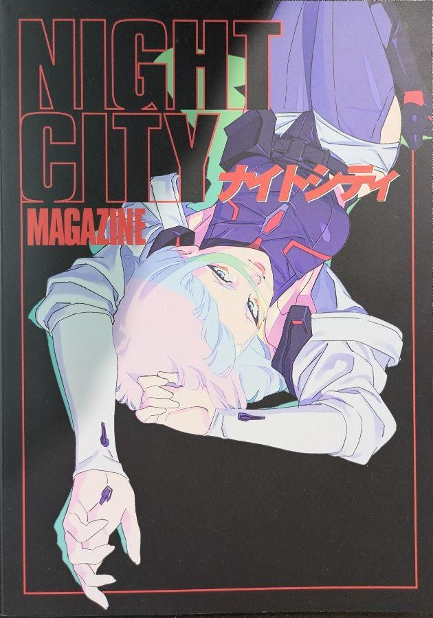 アート・デザイン・音楽 Cyberpunk edgerunners Nightcity Magazine NIGHT CITY MAGAZINE Cyberpunk Edgerunners Staff Art Book