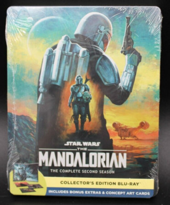 The Mandalorian Complete 2nd Second Season 2 Blu-ray Steelbook Disney Star Wars