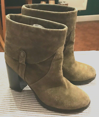 Franco sarto green sales suede boots
