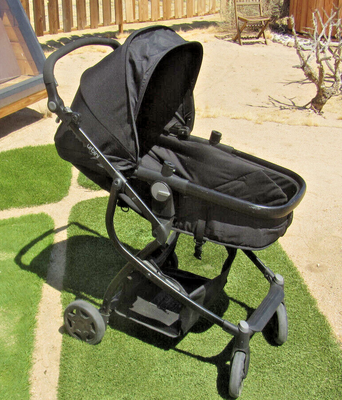 Evenflo Urbini Omni Plus Stroller Modular Travel System Black