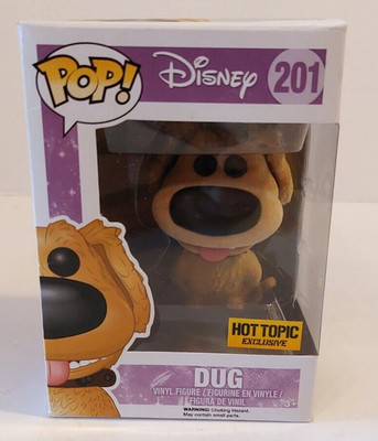Funco Pop Disney #201 Dug Vinyl Figure Hot Topic Exclusive