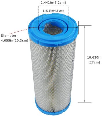 Air Filter For Kawasaki FH601D FH641D FH680D FH721D FX651V FX691V FX730V 25HP