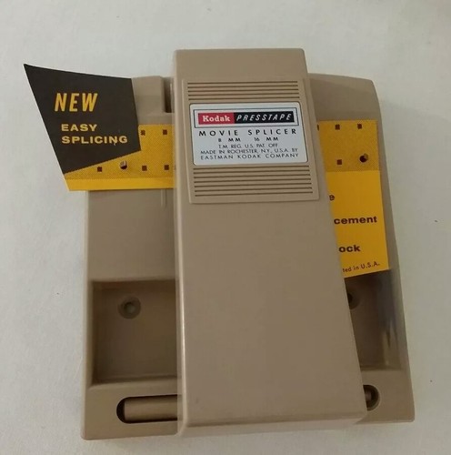 NICE Kodak Presstape Movie splicer No. 64 8mm & 16mm In Original Box