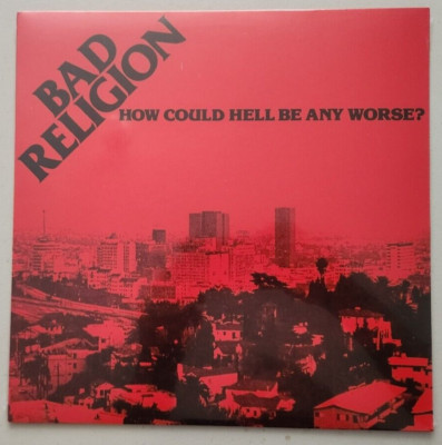 BAD RELIGION HOW COULD HELL BE ANY WORSE? EPITAPH E864071 US VINYL LP NEW SEALED