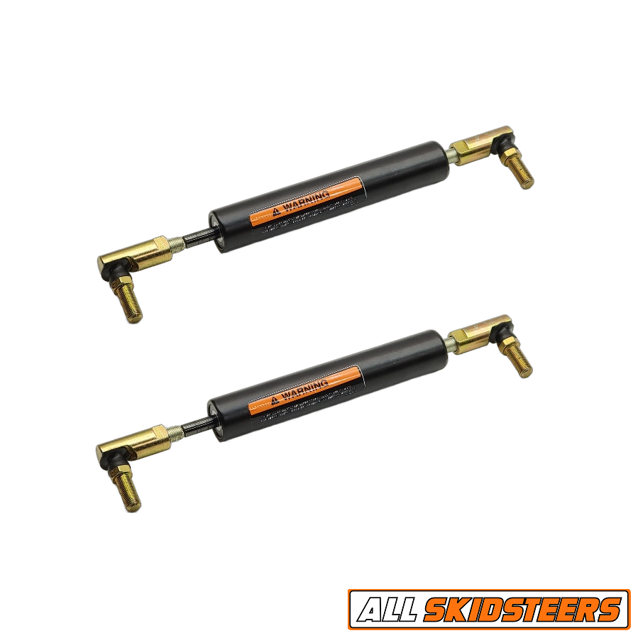 7188108, 2X Steering Damper Gas Spring & Ball Joint Kit Compatible With Bobcat