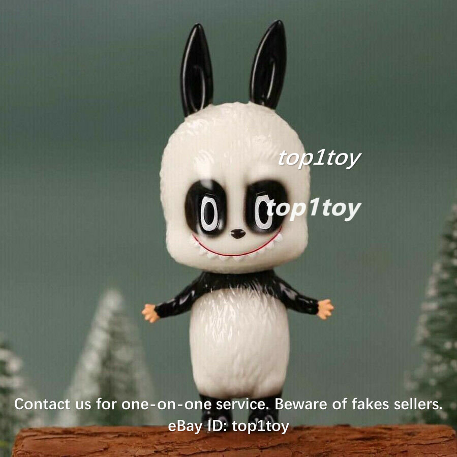 POP MART x HOW2WORK Labubu The Little Monsters Panda Hidden