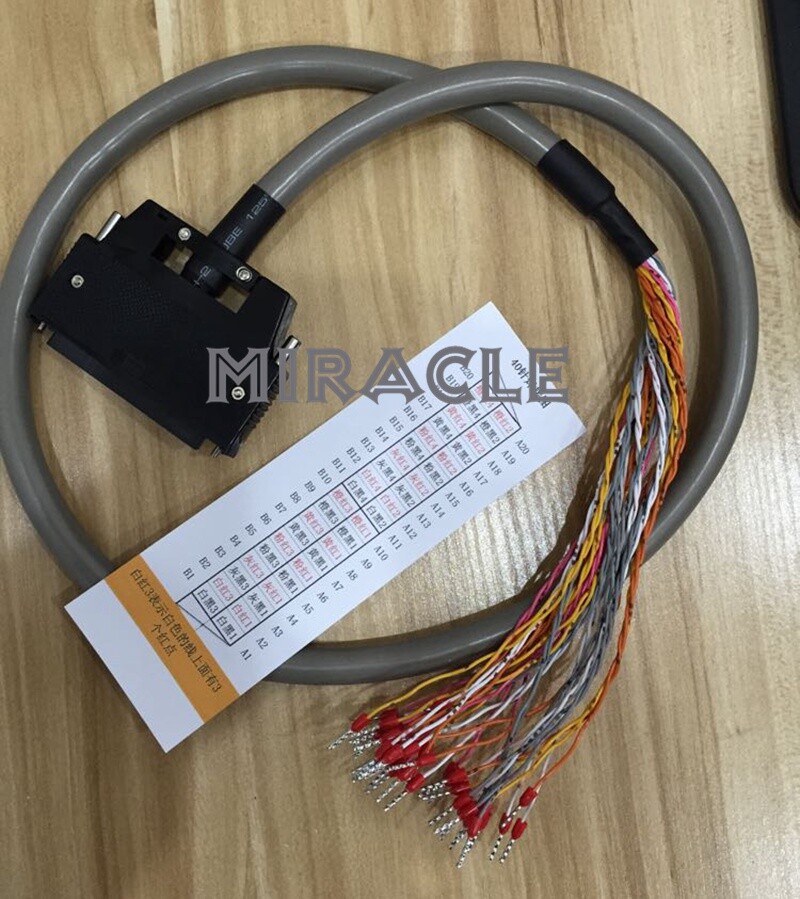 A6CON1-1.5M NEW FOR Fujitsu Omron 40-pin connector Cable C500