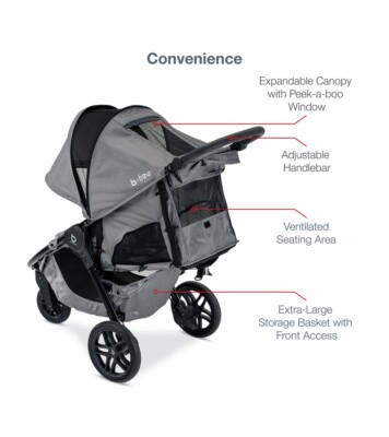 Britax B-Free Sport & B-Safe Gen2 FlexFit+ Travel System - Asher