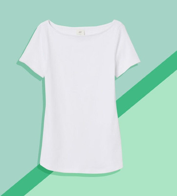   JONES NEW YORK 2X/2XL T-Shirt White Stretch Cotton Short Sleeve Womens Rt$49