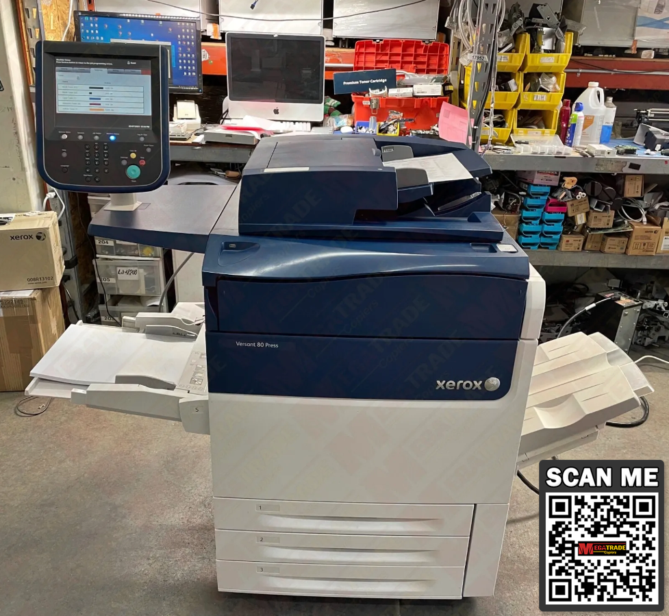 Xerox Versant 80 Press Production Printer Copy Scan Catch