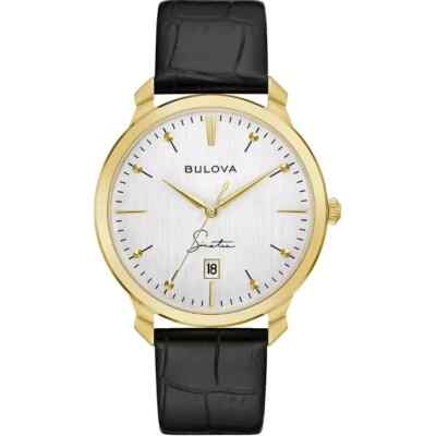 Bulova Frank Sinatra Stainless Steel Mens QuartzWatch - 97B204