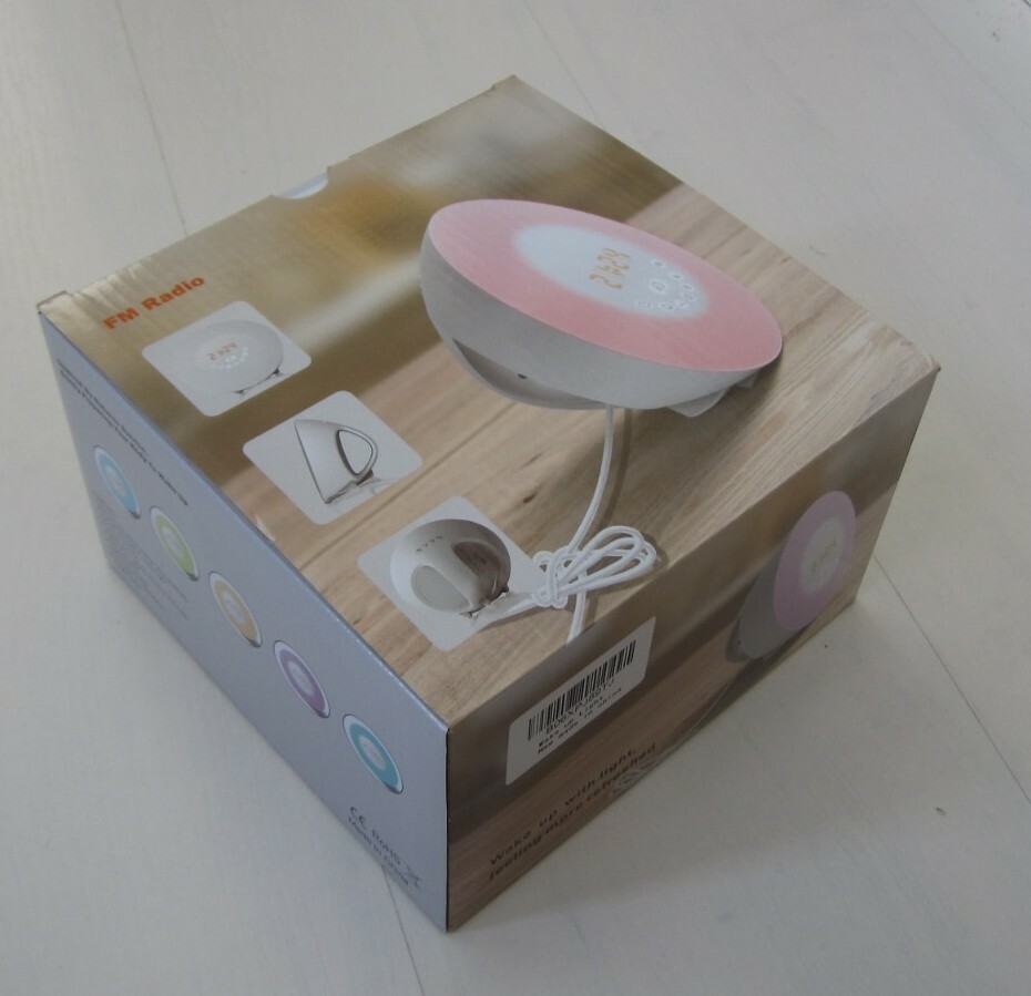 MOSCHE Sunrise Alarm Clock, Wake Up Light & 6 Nature Sounds, FM Radio