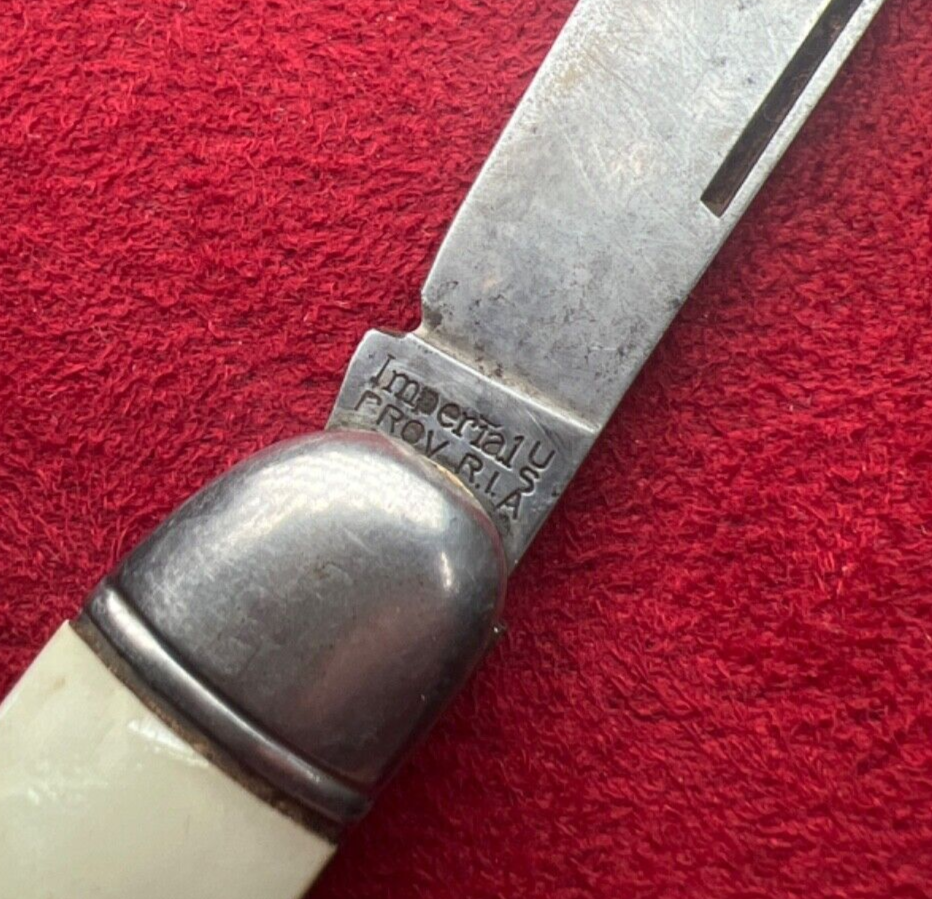 Vintage Imperial USA Prov R.I. Fish Knife Made in USA