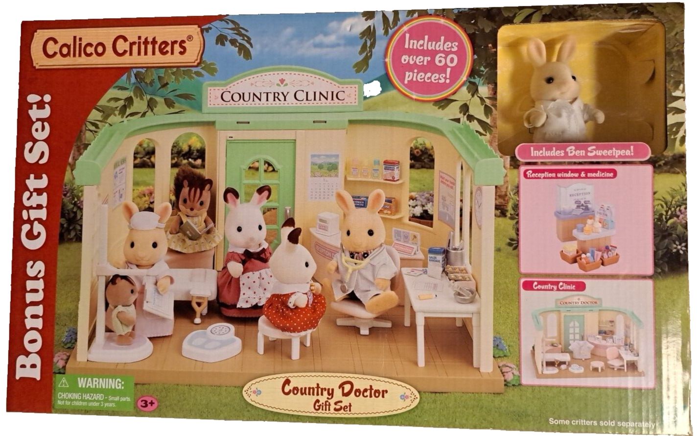 Calico Critters Country Doctor Gift Set Brand New Age 3+ | eBay