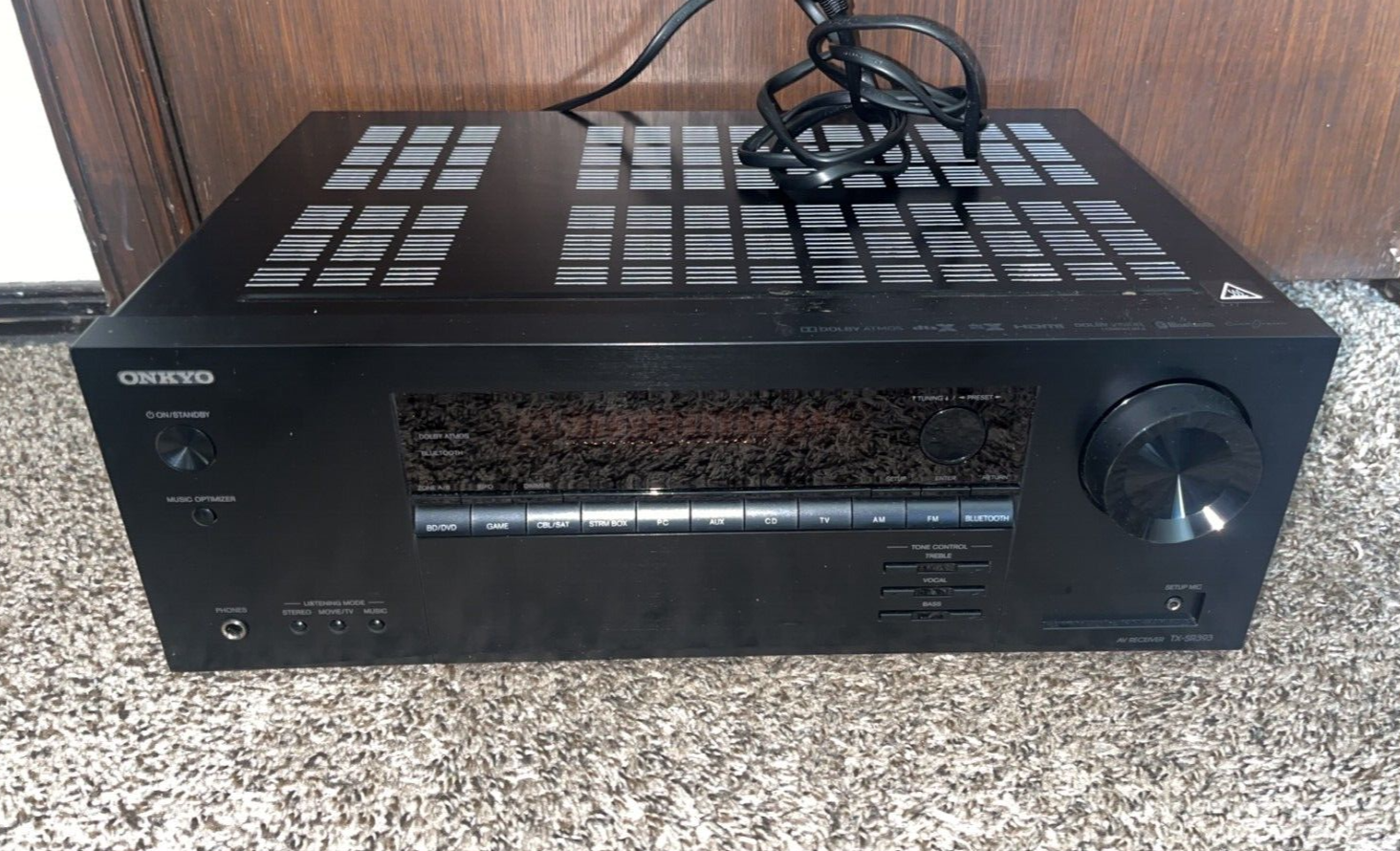 Onkyo TX-SR393 5.2 Channel A/V Black Receiver | eBay