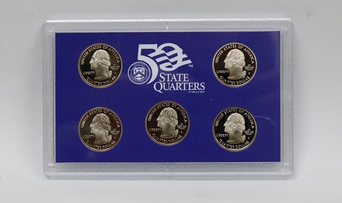 2008 S US Mint 50 State Quarters PROOF Set OGP and COA Free Shipping #1735 SH-5