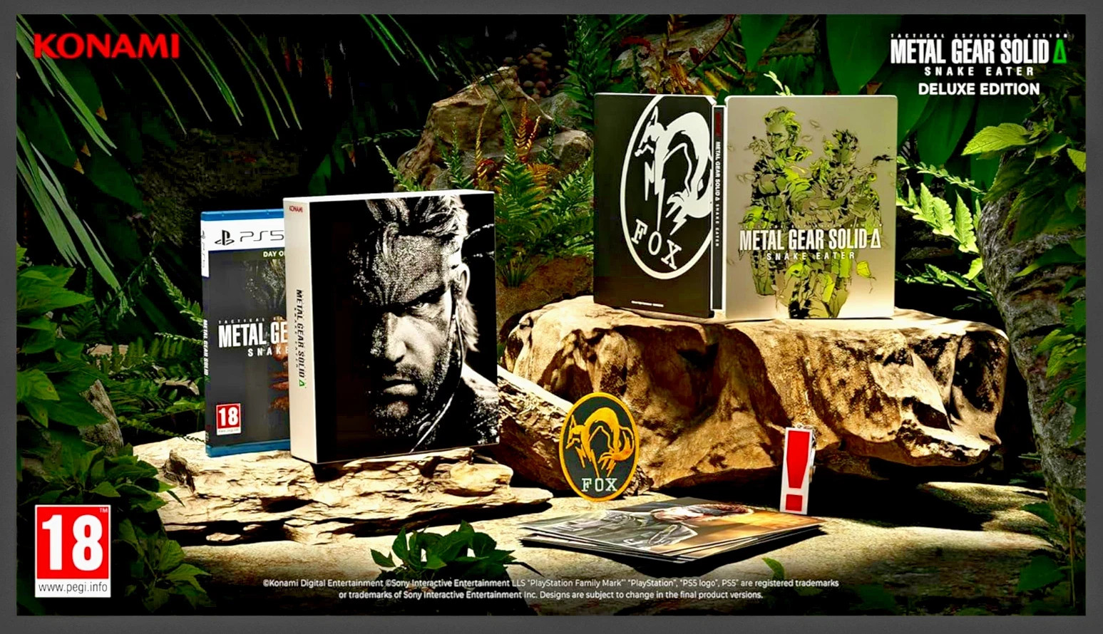Metal Gear Solid Delta Δ Snake Eater Deluxe Limited