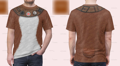 Pixar Gamma Shirt  Pixar Up Cosplay Costume  Halloween Cos 3D All Over T Shirt