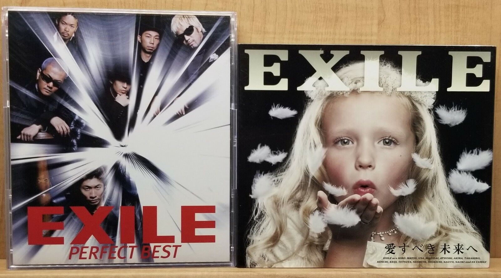 Exile CD Lot of 2 Perfect Best and Self Titled Japan Boy Exile CD Lot of 2 Perfect Best and Self Titled Japan Boy