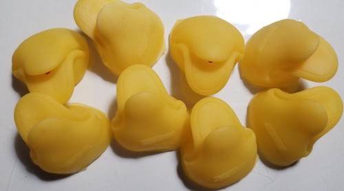 8 Vintage Vinyl Yellow Duck Bills Doll Supplies