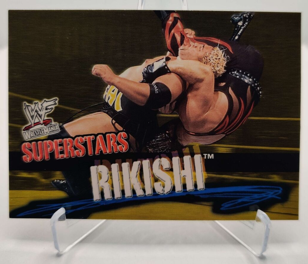 2001 Fleer WWE Wrestlemania #36 Rikishi wrestling card | eBay