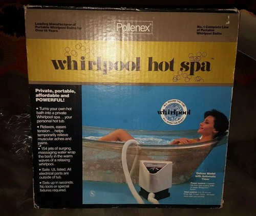 Pollenex Whirlpool Hot Spa Tub Massager Water Deluxe Model w/ Auto Timer WB975.
