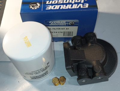 OMC BRP 0174176 174176 FUEL FILTER KIT AY