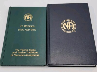 Narcotics Anonymous NA 2008 Sixth Edition Hardcover Book & It works how and why
