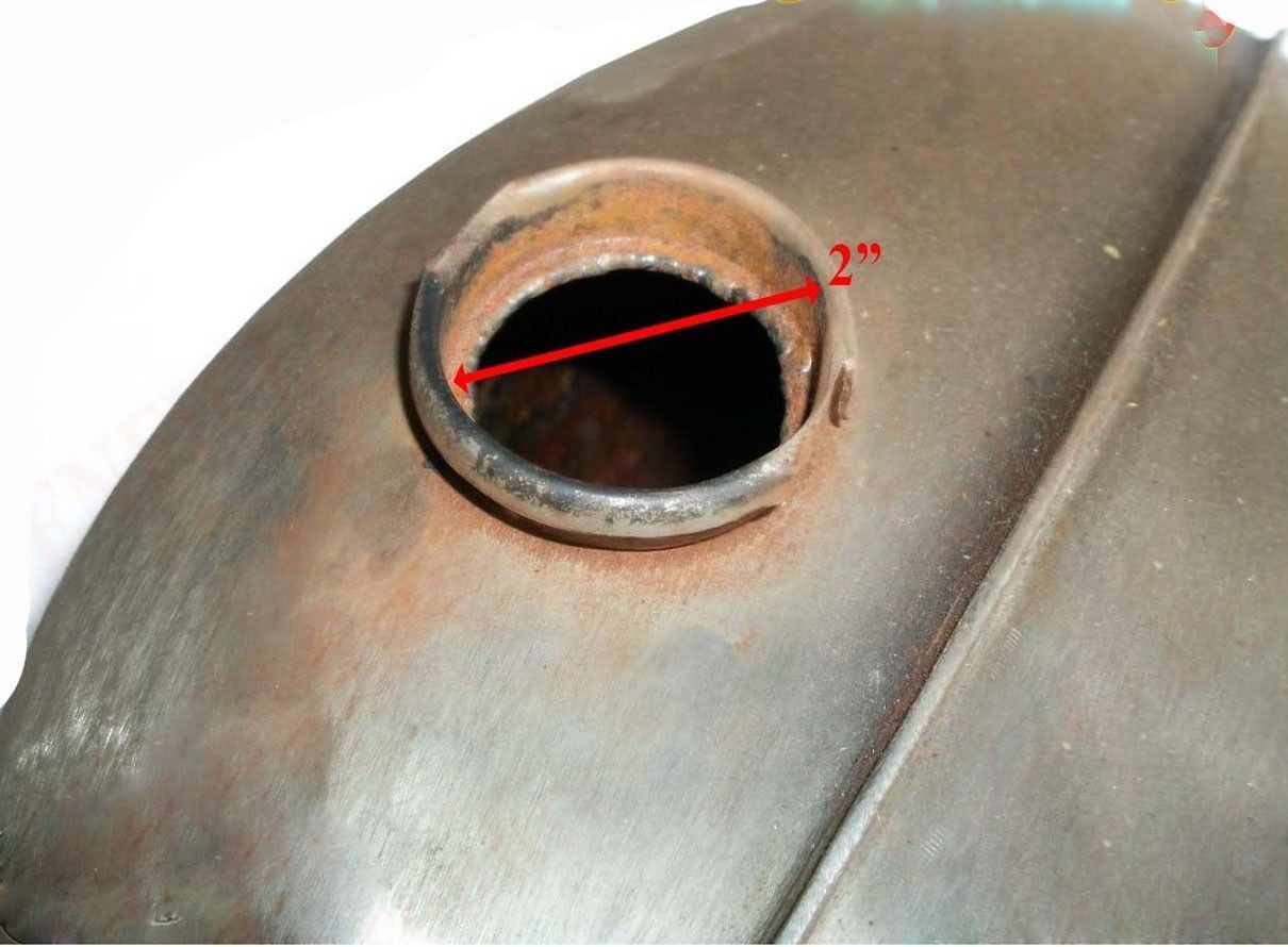 Fuel Tank Bonnie Bare Metal Fits Triumph T120 Bonneville 1959 