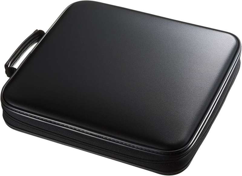 160 Capacity CD Case, Large CD Sleeves, Portable DVD VCD Storage Box, Portable Z