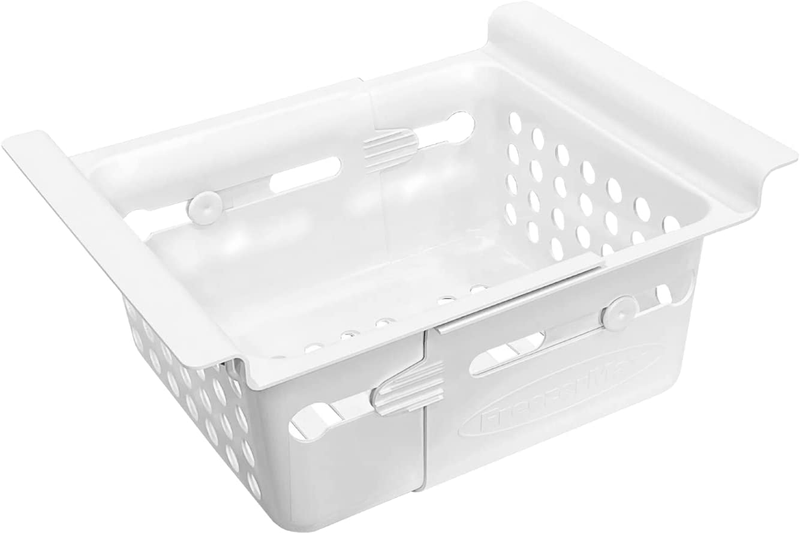 Chest Freezer Basket. Adjustable Bin to Fit Most Deep Freezers. Now with Basket