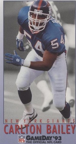 1993 Fleer GameDay Carlton Bailey #269