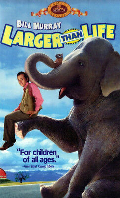 LARGER THAN LIFE (1997, CLAMSHELL VHS)