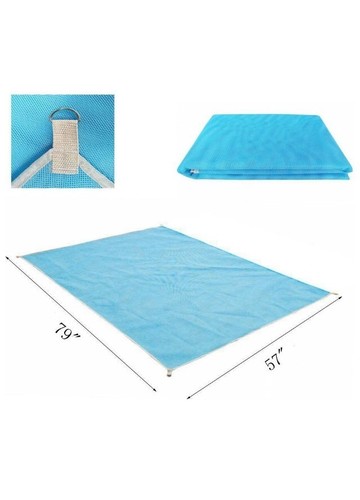 new HEHUI sand free beach mat