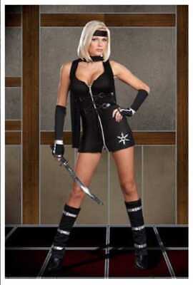 Ninja Star Dreamgirl Womens Costume 5842 sizes s and Plus