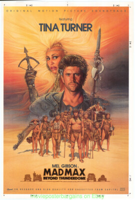 MAD MAX BEYOND THUNDERDOME MOVIE POSTER Original 27x41