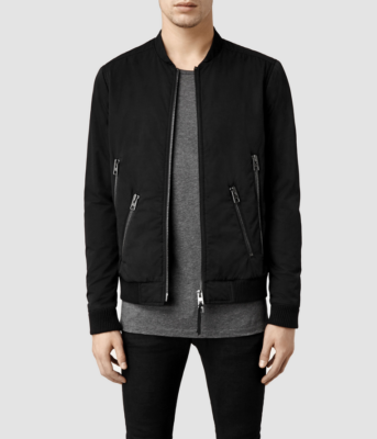 All saints mens shop bomber jacket