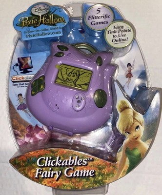 Disney Pixie Hollow Clickables Fairy Game NEW Sealed 5 Flitterific Games