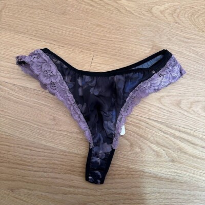 Free People x Intimately FP She Silky Undie In Night Sky Combo