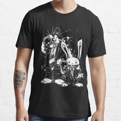 Sam & Max X Pulp Fiction (white) Essential T-Shirt