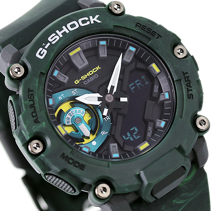 CASIO G-SHOCK GA-2200MFR-3AJF MYSTIC FOREST Series Carbon