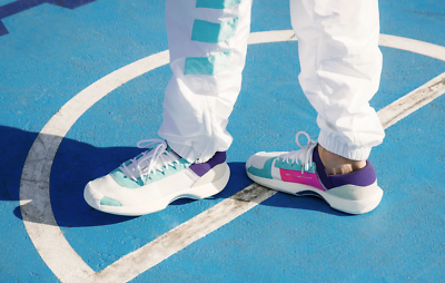 Adidas x Nice Kicks Crazy 1 ADV White Teal Purple DB1786 Mens 7.5 10 Grey Pink